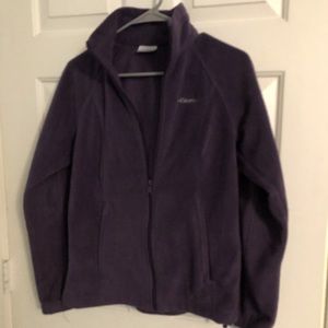 columbia purple jacket!